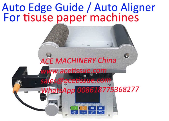 Auto Edge Guide Auto Aligner for tissue paper napkin machine
