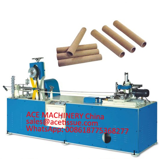 automatic paper core making machine for toilet tissue papers