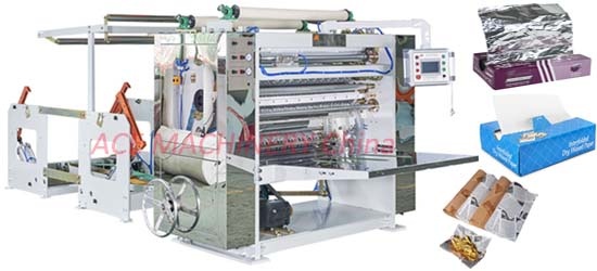 Wax Paper Interfolding Machine