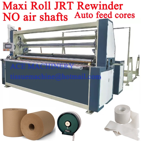 Automatic Feed Cores JRT Machine NO Need Air Shaft