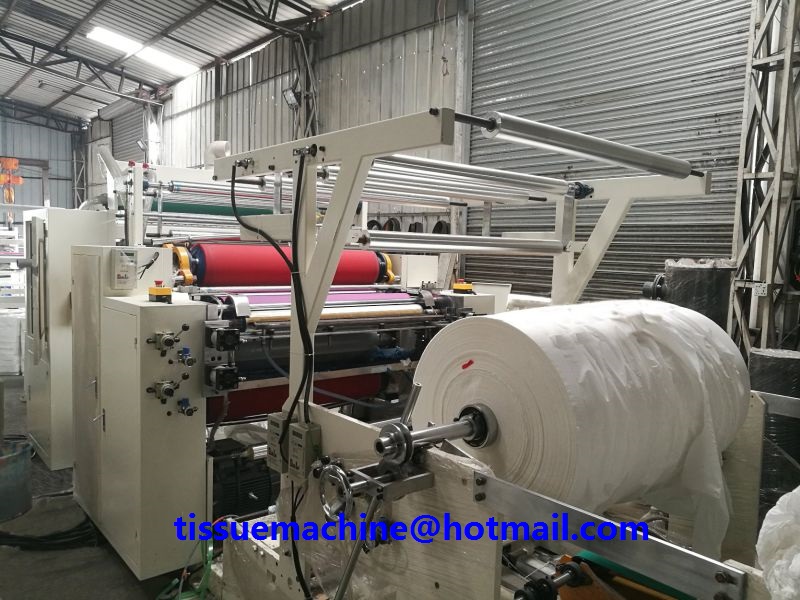 Multi fold Z/N/M/W Fold Hand Towel Paper Interfolder Machine with Lamination Folding Converting Line