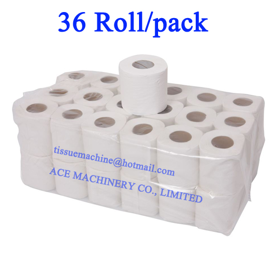24 bath tissue rolls packing machine