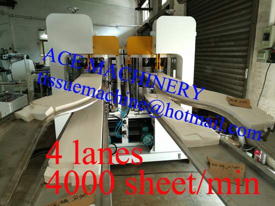 high speed napkin paper machine in China