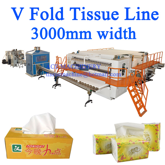 hand tissue paper machine