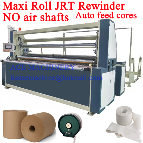 automatic JRT rewinder JRT embossing rewinding machine