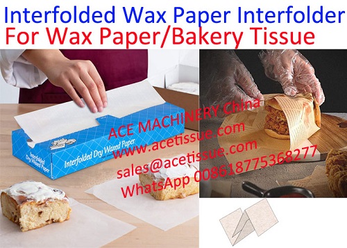 Máquina para papel encerado interplegado Máquina para papel encerado interplegado