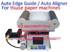 Auto Edge Guide Auto Aligner for tissue paper napkin machine