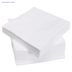 1/4 fold printed tissue paper napkin