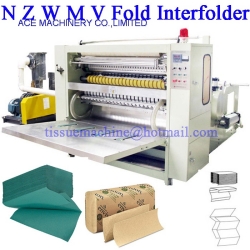 Lamination Printing N Z W M Multifold Hand Towel Machine Interfold