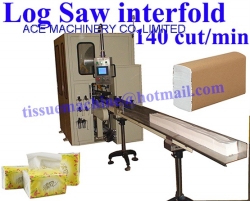 Facial Tissue V N Z Interfold Paper Hand Towel Log Saw Machine