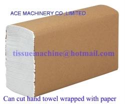 Facial Tissue V N Z Interfold Paper Hand Towel Log Saw Machine