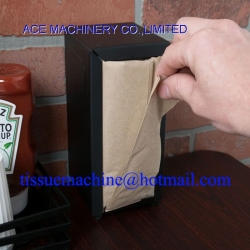 Customized Tabletop Xpressnap Tallfold Dispenser Napkin Machine for Converting Folding Embossing Cocktail Beverage Luncheon tissues