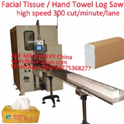 fully automatic facial tissue production line with auto transfer to packing machine