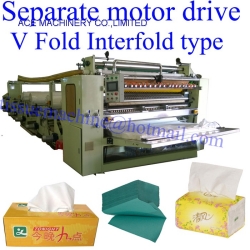 China fully automatic facial tissue making machine with packing
