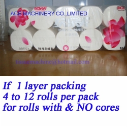 Economical Toilet Paper Bathroom Tissue Automatic Rewinder Converting Processing Line