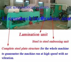 Lamination M W Four Five Six Folds Tissue Paper Hand Towel Interfolder Machine