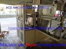 Automatic Paper Wrapper for Packing Paper Hand Towel with Paper Roll