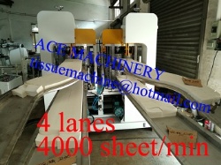 4 Lanes High Speed Napkin Paper Machine