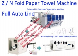 Fully Automatic Z N Multi Fold Interfold Paper Hand Towel Line with Auto Transfer to Packing