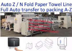 Fully Automatic Z N Multi Fold Interfold Paper Hand Towel Line with Auto Transfer to Packing