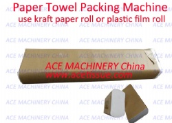 Automatic Paper Hand Towel Sleeve Bundle Machine